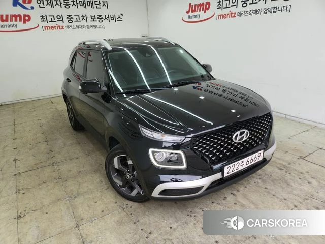 Hyundai Venue 2019 Черный из Кореи