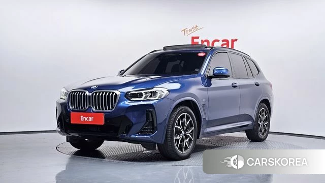 BMW X3 (G01) 2022 Синий из Кореи