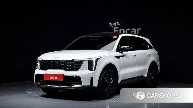 Kia The New Sorento 4th Generation 2023 Белый из Кореи