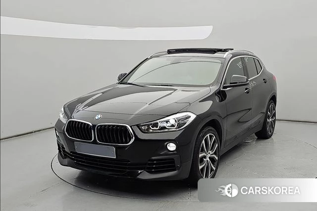 BMW X2 (F39) 2020 Черный из Кореи