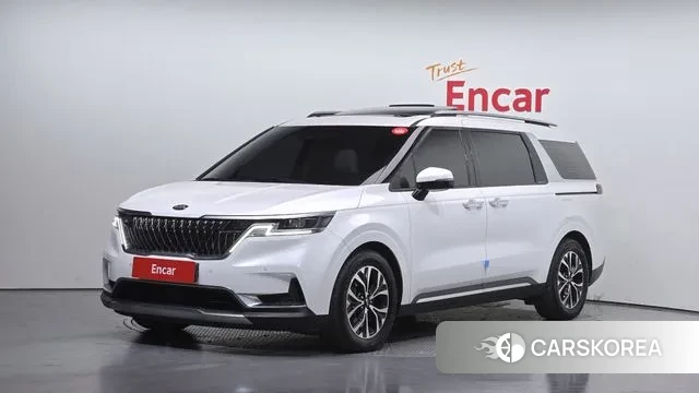 Kia Carnival 4th generation 2021 Белый из Кореи