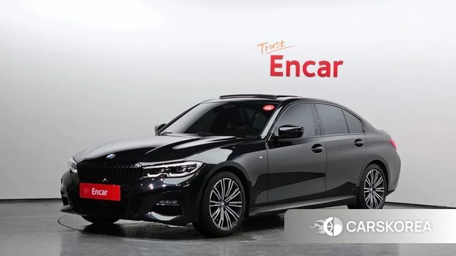 BMW 3 Series (G20) 2022 Черный из Кореи