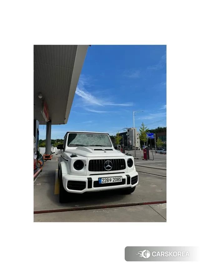 Mercedes-Benz G-Class W463b 2021 Белый из Кореи