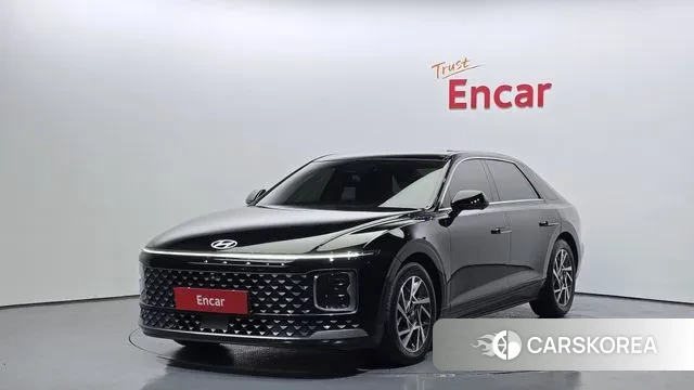 Hyundai Grandeur (GN7) 2023 Черный из Кореи