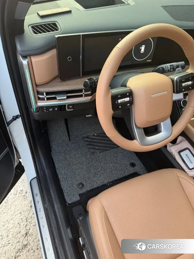 Hyundai Santa Fe (MX5) 2025 Белый из Кореи