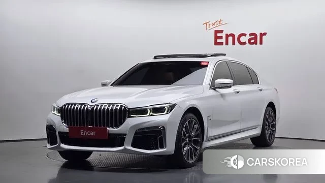 BMW 7 Series (G11) 2019 Белый из Кореи