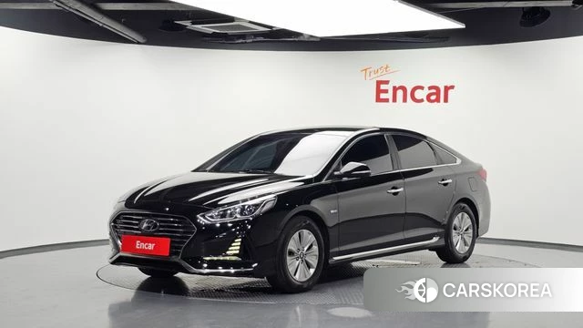 Hyundai Sonata New Rise Hybrid 2019 Черный из Кореи