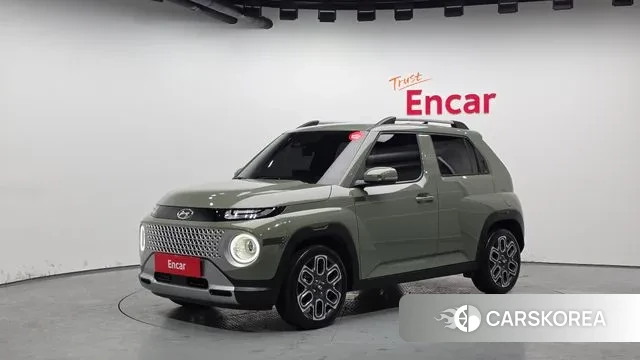 Hyundai Casper 2023 Светло-зеленый из Кореи