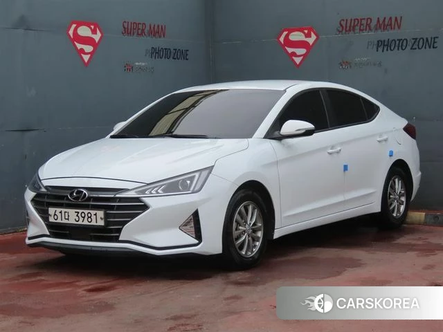 Hyundai The New Avante AD 2019 Белый из Кореи