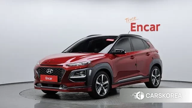 Hyundai Kona 2018 Красный из Кореи