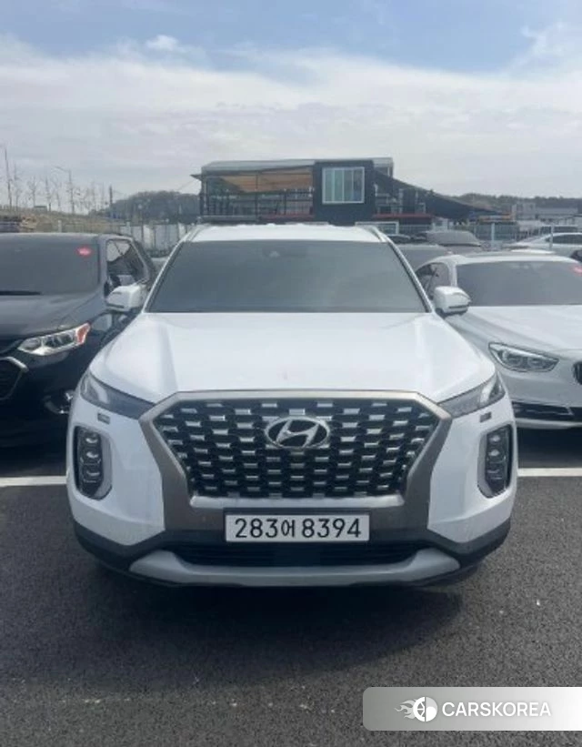 Hyundai Palisade 2022 Белый из Кореи