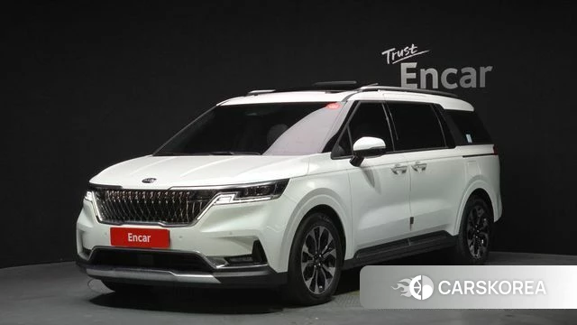 Kia Carnival 4th generation 2021 Белый из Кореи