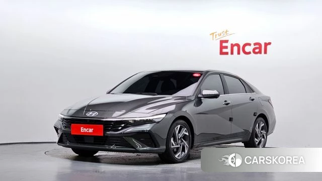 Hyundai The New Avante (CN7) 2023 Серый из Кореи