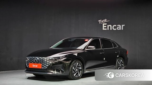 Hyundai The New Grandeur IG Hybrid 2022 Черный из Кореи