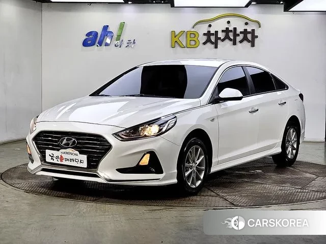 Hyundai Sonata New Rise 2018 Белый из Кореи