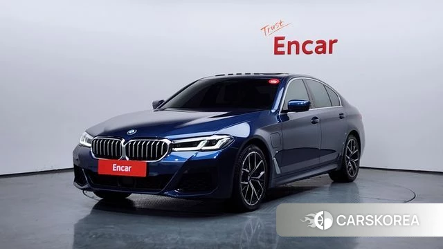 BMW 5 Series (G30) 2020 Синий из Кореи