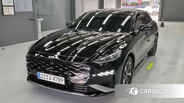 Kia K8 Hybrid 2022 Черный из Кореи