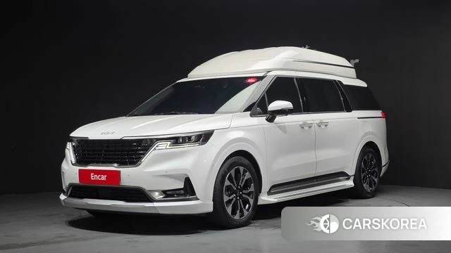 Kia Carnival 4th generation 2023 Белый из Кореи