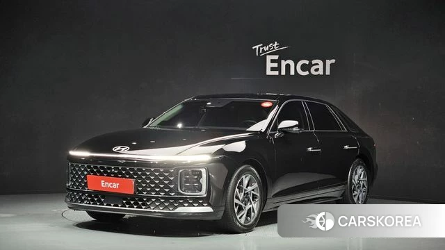 Hyundai Grandeur (GN7) 2023 Черный из Кореи