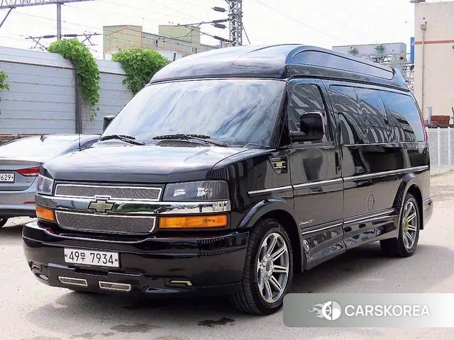 Chevrolet Express Van 2018 Черный из Кореи