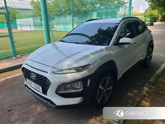 Hyundai Kona 2018 Белый из Кореи