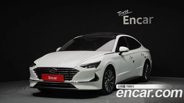 Hyundai Sonata (DN8) 2019 Белый из Кореи