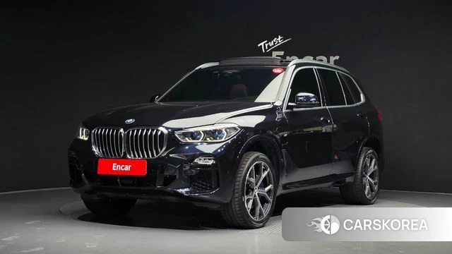 BMW X5 (G05) 2021 Черный из Кореи