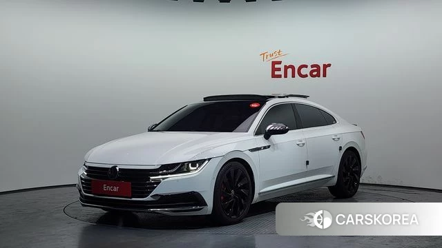 Volkswagen Arteon 2019 Белый из Кореи