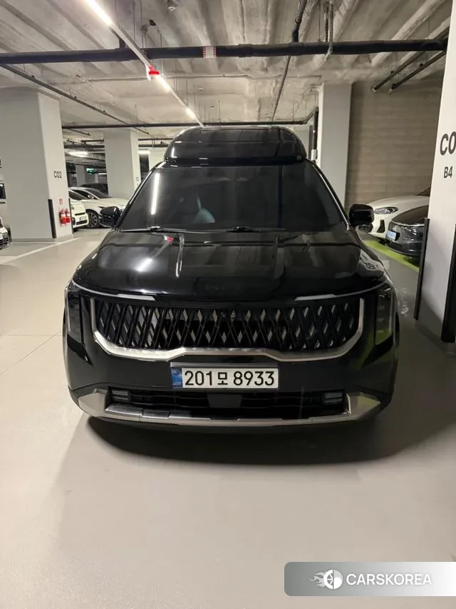 Kia The New Carnival 4th Generation 2024 Черный из Кореи