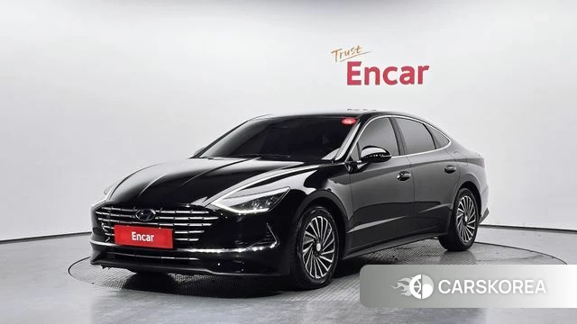 Hyundai Sonata Hybrid (DN8) 2021 Черный из Кореи