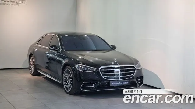 Mercedes-Benz S-Class W223 2024 Черный из Кореи