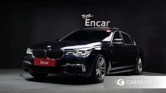 BMW 7 Series (G11) 2018 Черный из Кореи