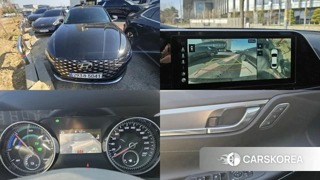 Hyundai The New Grandeur IG Hybrid 2021 Черный из Кореи