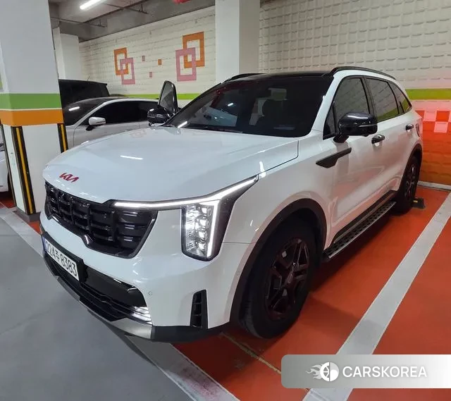 Kia The New Sorento 4th Generation 2024 Белый из Кореи