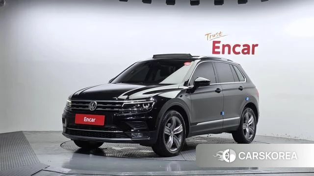 Volkswagen Tiguan second Generation 2018 Черный из Кореи