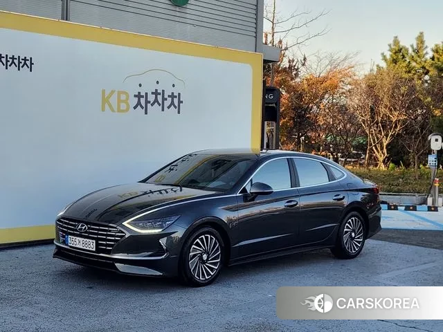 Hyundai Sonata Hybrid (DN8) 2020 Серый из Кореи