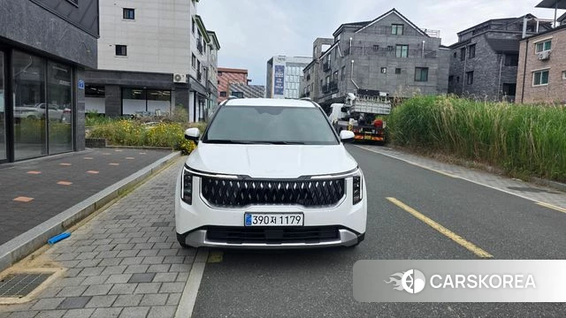 Kia The New Carnival 4th Generation 2025 Белый из Кореи