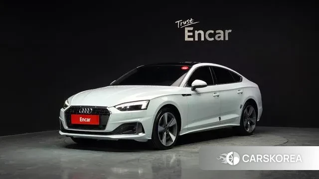 Audi A5 (F5) 2021 Белый из Кореи