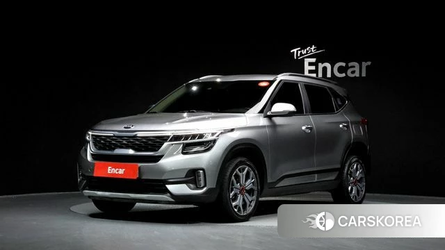 Kia Seltos 2019 Серый из Кореи