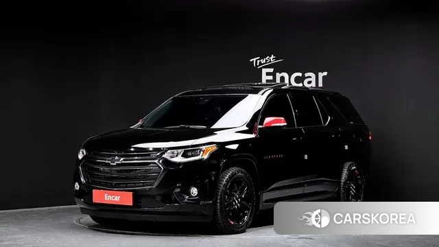 Chevrolet (GM Daewoo) Traverse 2021 Черный из Кореи