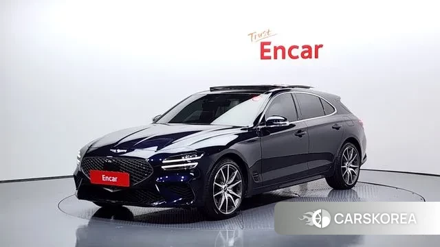 Genesis The New G70 Shooting Brake 2023 Синий из Кореи