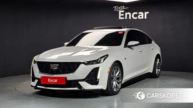 Cadillac CT5 2020 Черный из Кореи