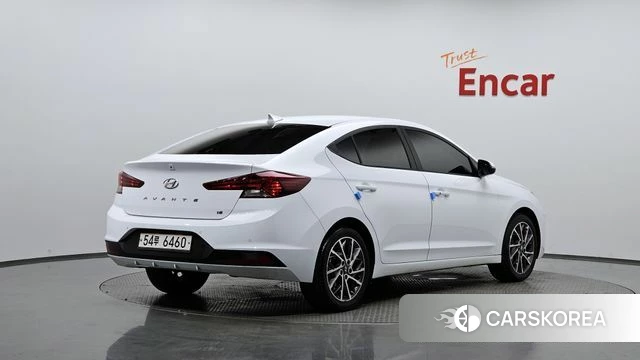Hyundai The New Avante AD 2018 Белый из Кореи