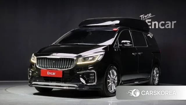 Kia The New Carnival 2018 Черный из Кореи