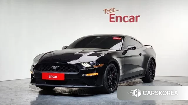 Ford Mustang 2021 Черный из Кореи