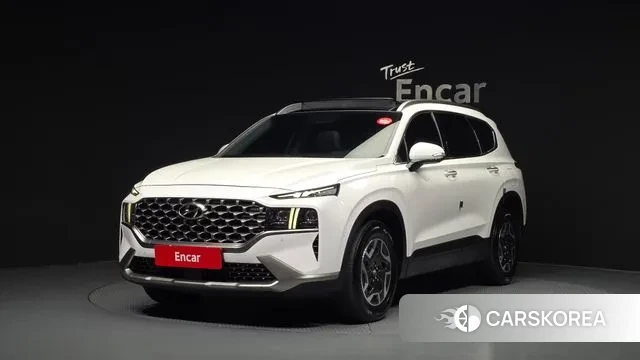 Hyundai The New Santa Fe 2022 Белый из Кореи
