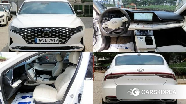 Hyundai The New Grandeur IG 2022 Белый из Кореи