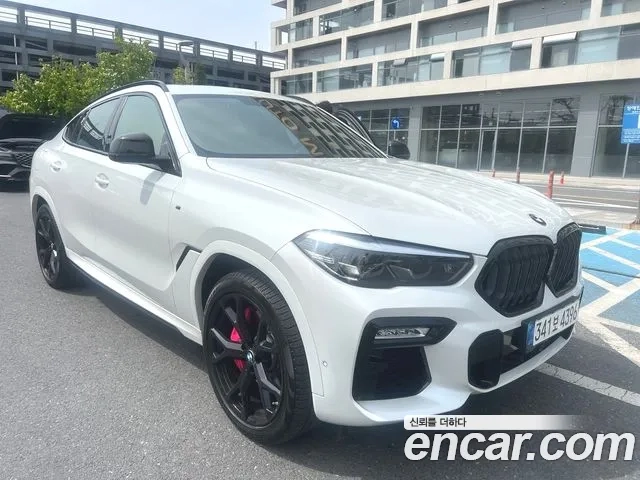 BMW X6 (G06) 2021 Белый из Кореи