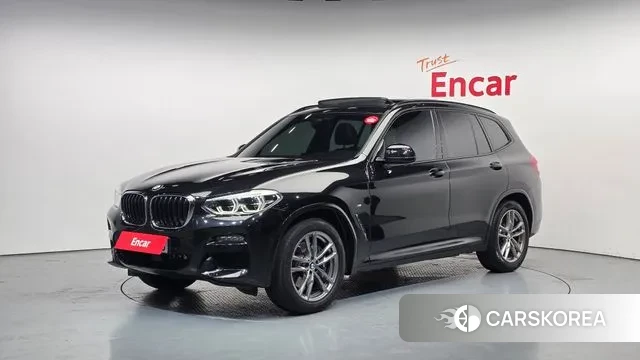 BMW X3 (G01) 2020 Черный из Кореи