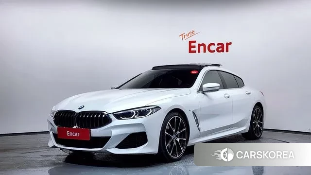 BMW 8 Series (G15) 2020 Белый из Кореи